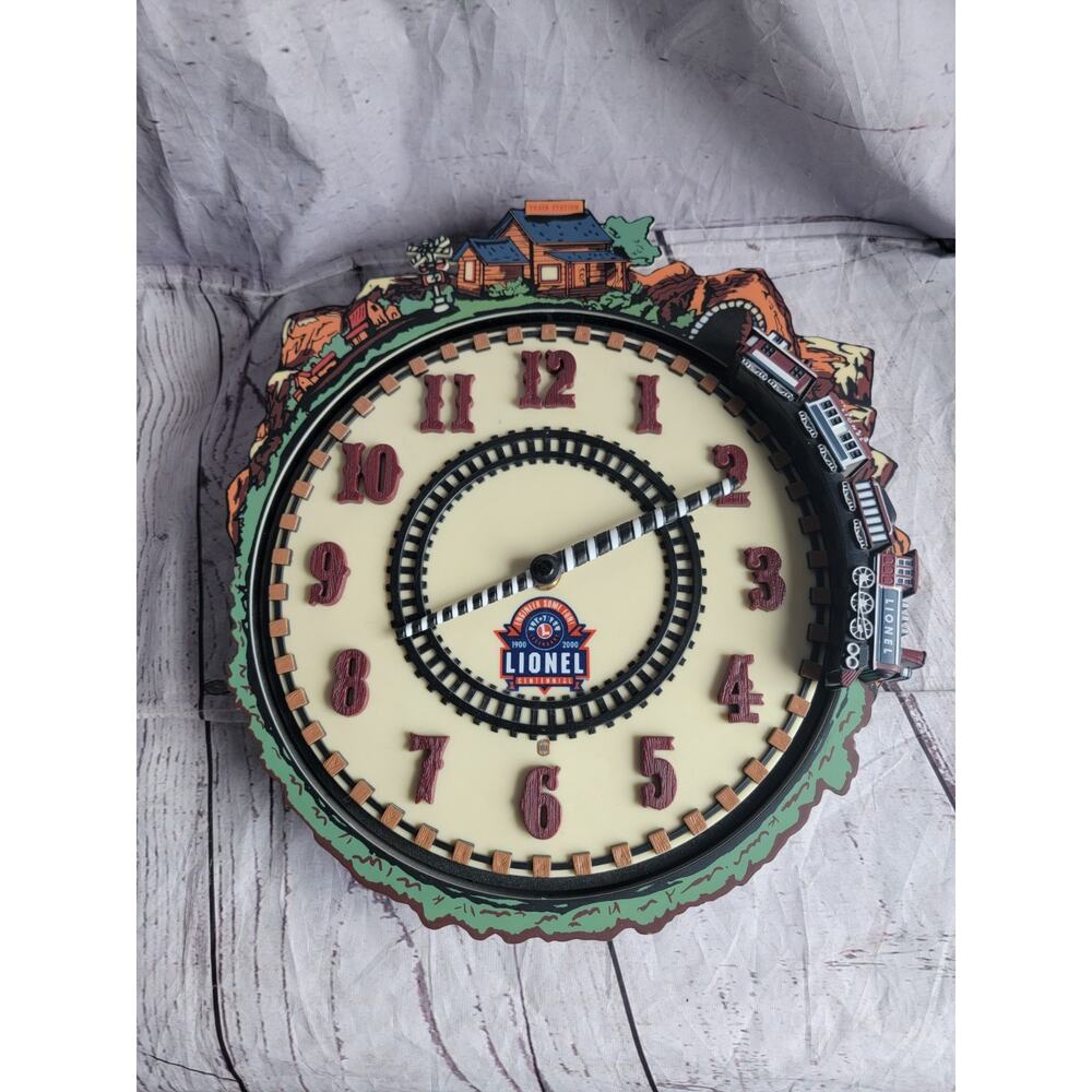 Lionel 100th Anniversary Train Clock Whistle And Clock Work Train Does Not Move